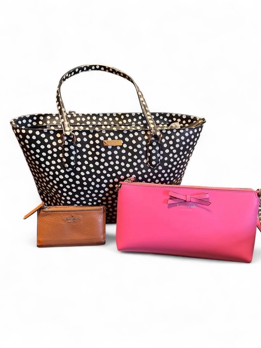 Kate Spade Bundle | Tote, Crossbody & Wallet | 3-Piece Set